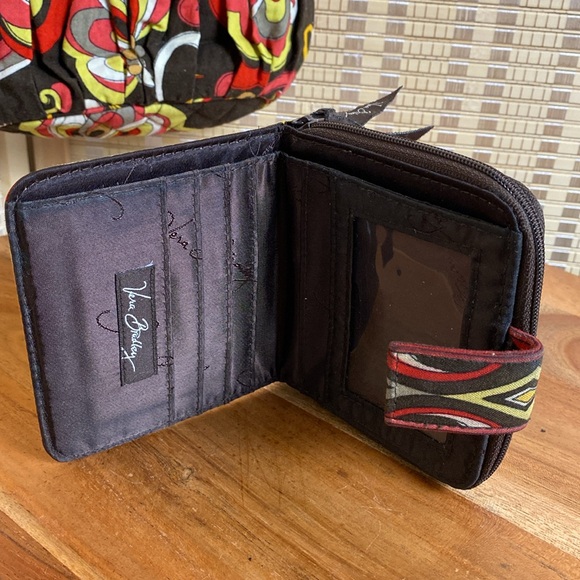 🔶Vera Bradley Retired Puccine Zip Top Satchel Purse Handbag - Picture 4 of 4